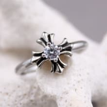 _Korean Fashion Jewelry_ Lily cubic ring